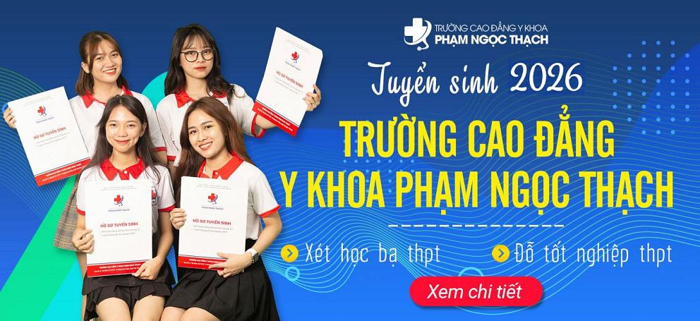 Trường Cao đẳng Y Khoa Phạm Ngọc Thạch tuyển sinh Y Dược TPHCM 2026