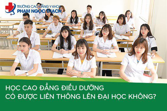 Cao đẳng Điều dưỡng có được Liên thông lên Đại học Điều dưỡng không?