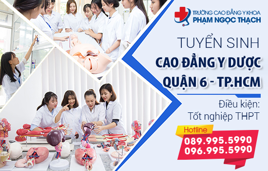 Tuyển sinh Cao Đẳng Y Dược Quận 6, TP.HCM