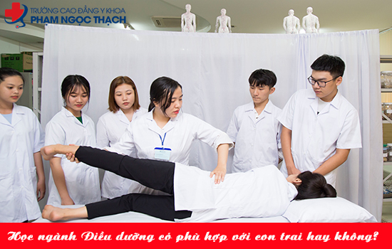 Học ngành Điều dưỡng có phù hợp với con trai không?