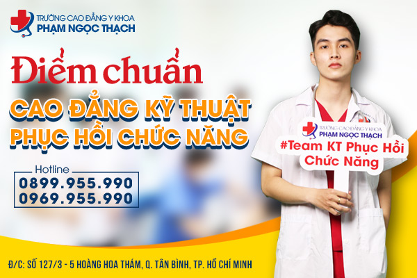 Điểm chuẩn ngành Kỹ thuật Phục hồi chức năng năm 2024