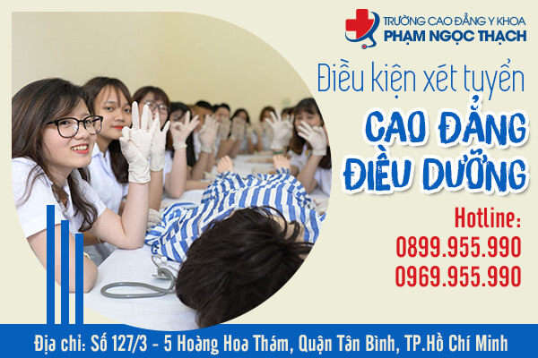 Điều kiện tuyển sinh Cao đẳng Điều dưỡng TPHCM 2026