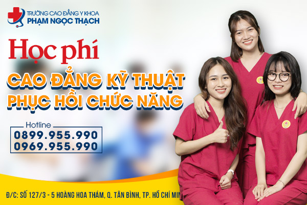 Update mức học phí Cao đẳng Kỹ thuật Phục hồi chức năng năm 2024