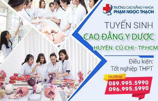 Thông tin tuyển sinh Cao đẳng Y Dược Huyện Củ Chi TP.HCM