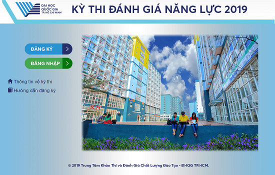 thi đánh giá năng lực dhqgtphcm