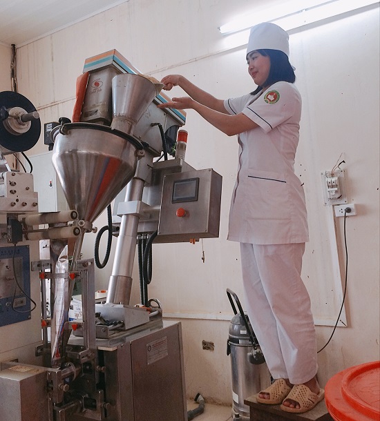 Hiện tại, Diệp là dược sĩ tại Bệnh viện Quân Y 103