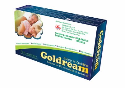 Goldream chứa nhiều thành phần thảo dược tự nhiên