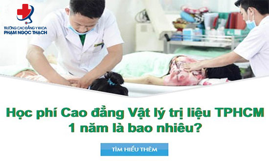 học phí ngành vật lý trị liệu phục hồi chức năng