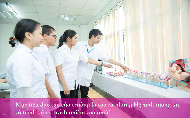 mục ti&ecirc;u đ&agrave;o tạo ng&agrave;nh hộ sinh trường cao đẳng y dược s&agrave;i g&ograve;n