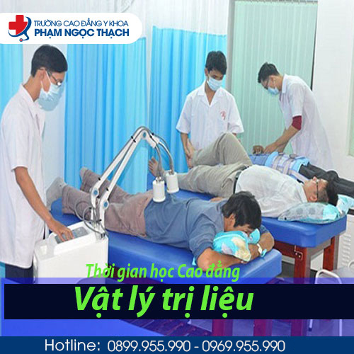 Thời gian học Cao đẳng vật l&yacute; trị liệu phục hồi chức năng