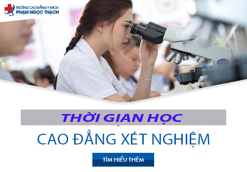 cao đẳng x&eacute;t nghiệm học mấy năm