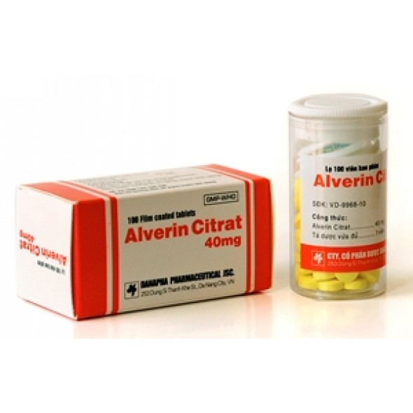 công dụng của thuốc Alverin