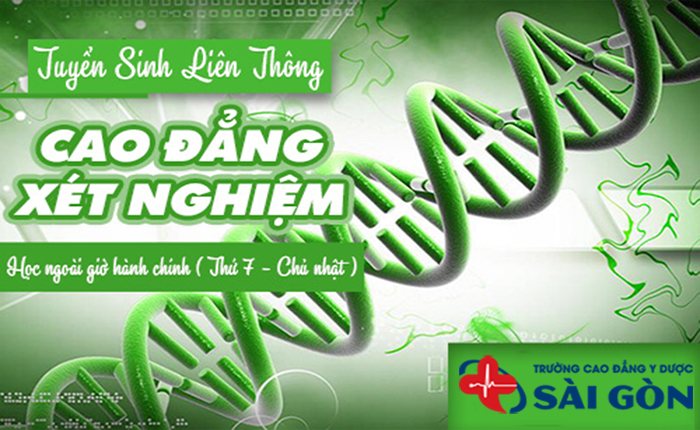 Tuyển sinh li&ecirc;n th&ocirc;ng ng&agrave;nh x&eacute;t nghiệm hệ cao đẳng 