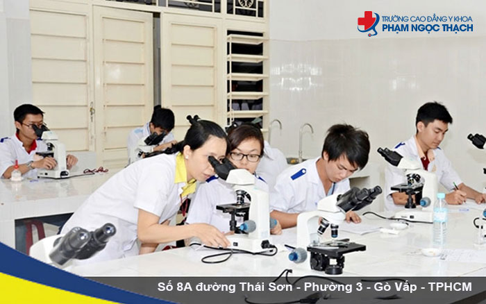 thực h&agrave;nh x&eacute;t nghiệm tại trường cao đẳng y dược s&agrave;i g&ograve;n