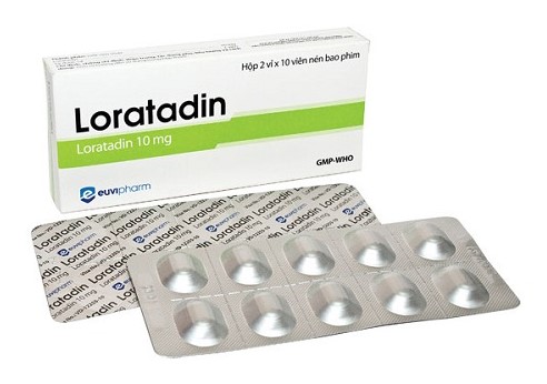 Loratadin là thuốc kháng sinh chống dị ứng
