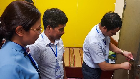 Công tác chấm thi được diễn ra hết sức nghiêm ngặt